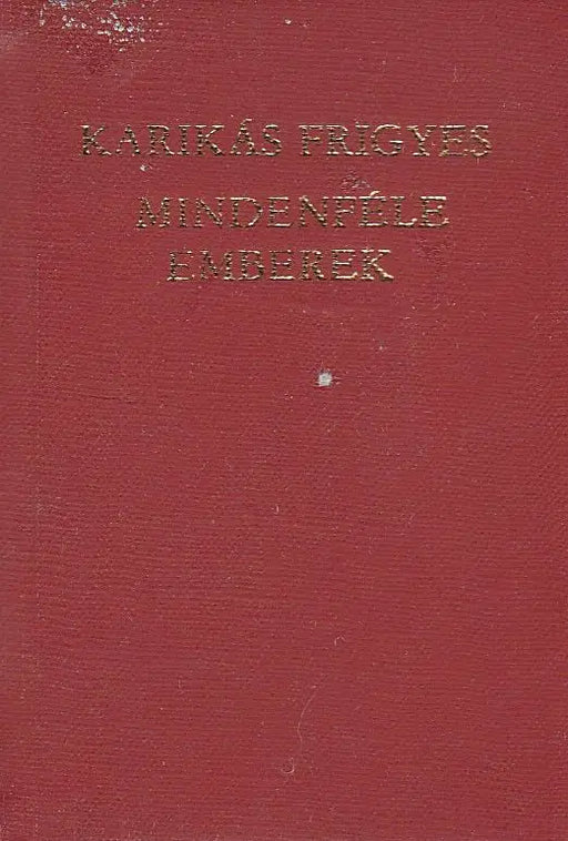 Mindenféle emberek... - Oskola Antikvárium