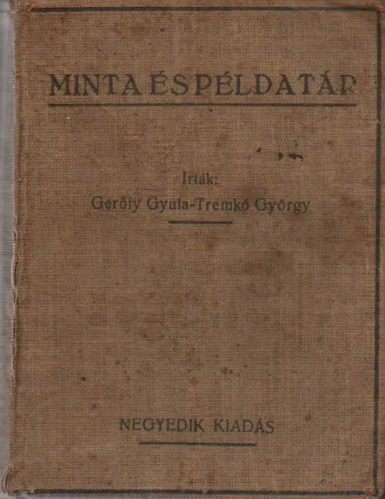 Minta és példatár - Oskola Antikvárium