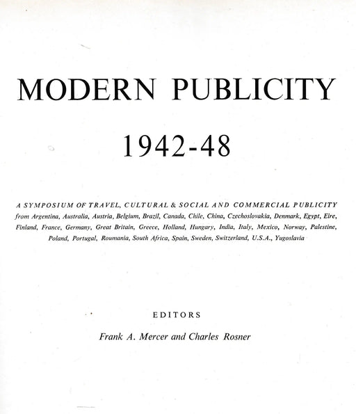 Modern Pulbicity 1942 - 48 - Oskola Antikvárium