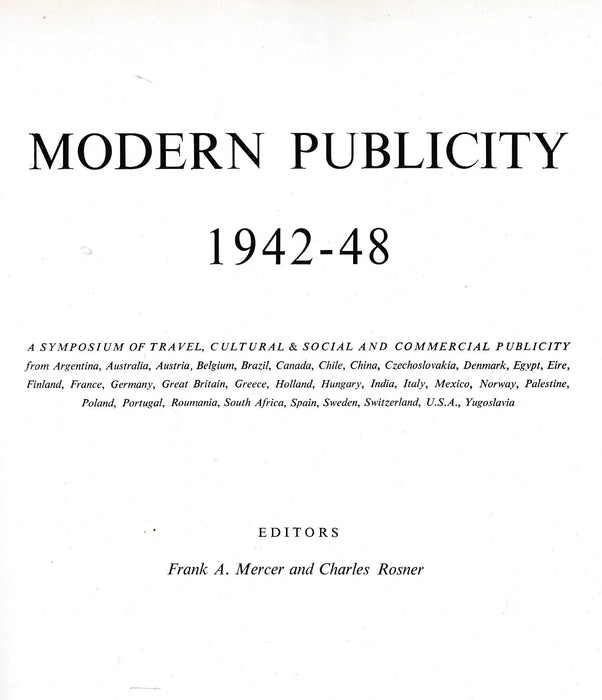 Modern Pulbicity 1942 - 48 - Oskola Antikvárium