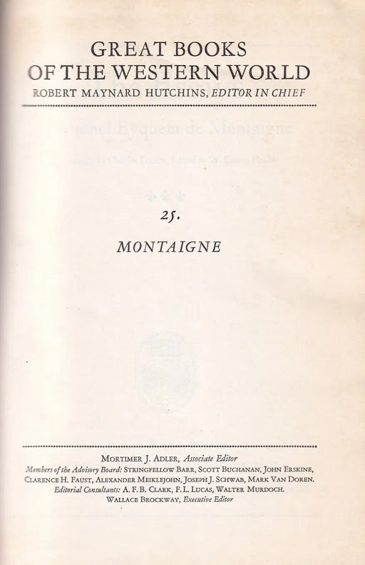 Montaigne - Oskola Antikvárium