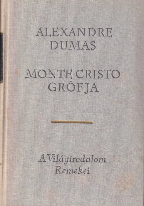 Monte Cristo grófja I - III. - Oskola Antikvárium