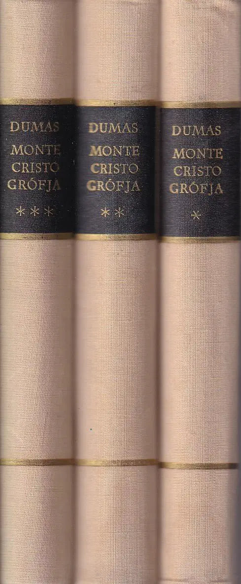 Monte Cristo grófja I - III. - Oskola Antikvárium