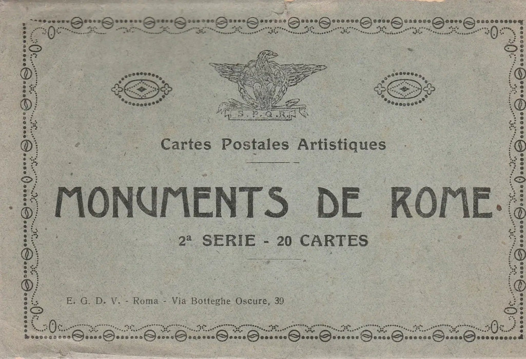 Monuments de Rome - Oskola Antikvárium