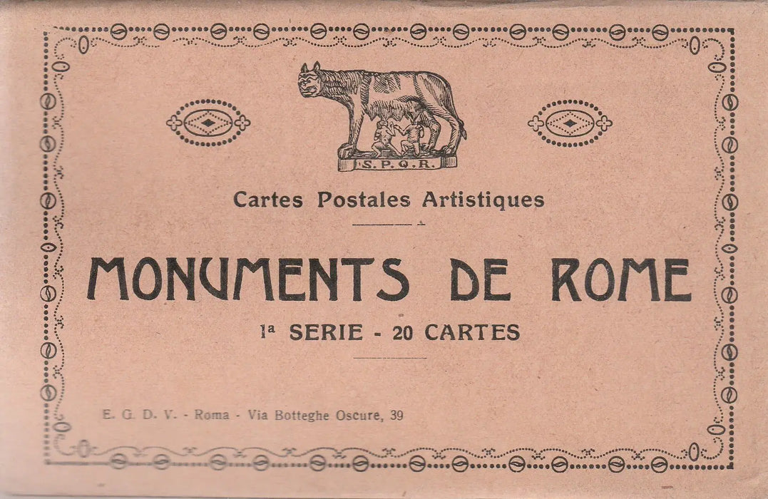 Monuments de Rome - Oskola Antikvárium