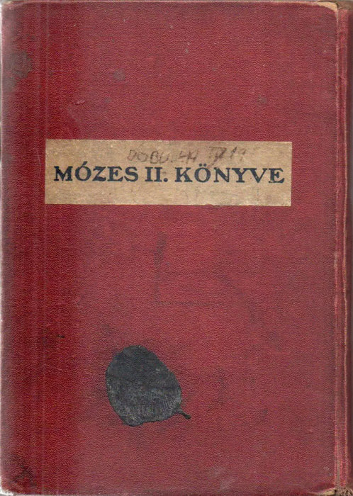 Mózes II. könyve - Oskola Antikvárium
