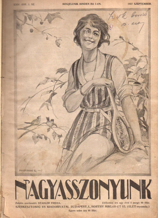 Nagyasszonyunk XXIV. évfolyam 1927 - 1928 - Oskola Antikvárium