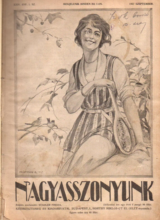 Nagyasszonyunk XXIV. évfolyam 1927 - 1928 - Oskola Antikvárium