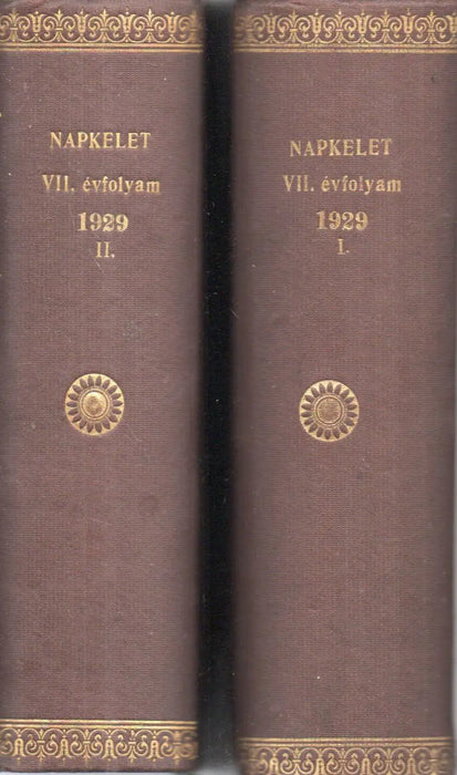 Napkelet VII. évfolyam I - II. 1929 - Oskola Antikvárium