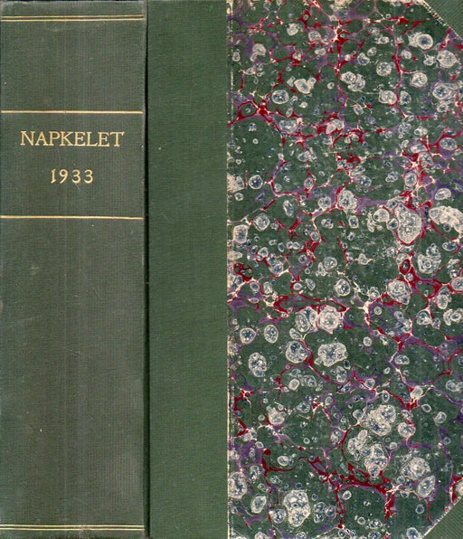 Napkelet XI. évfolyam 1933 - Oskola Antikvárium