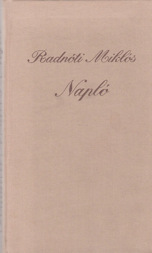 Napló - Oskola Antikvárium