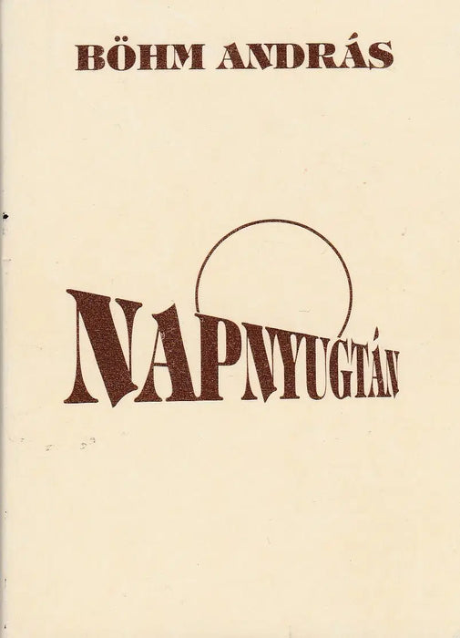 Napnyugtán - Oskola Antikvárium