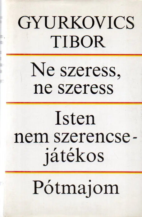 Ne szeress, ne szeress/Isten nem szerencsejátékos/Pótmajom - Oskola Antikvárium