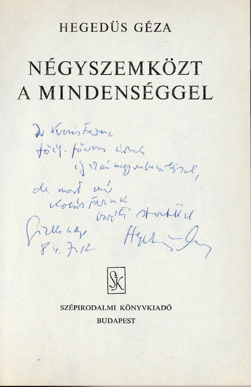 Négyszemközt a mindenséggel - Oskola Antikvárium