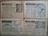 Népakarat 1 - 2. évfolyam vegyes számai 1956 - 1957 - Oskola Antikvárium