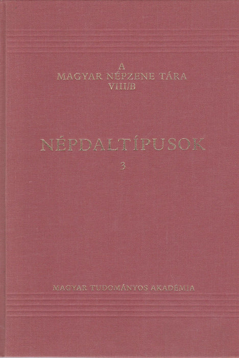 Népdaltípusok 3. - Oskola Antikvárium