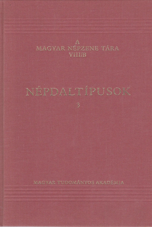 Népdaltípusok 3. - Oskola Antikvárium