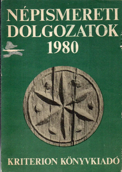 Népismereti dolgozatok 1980 - Oskola Antikvárium