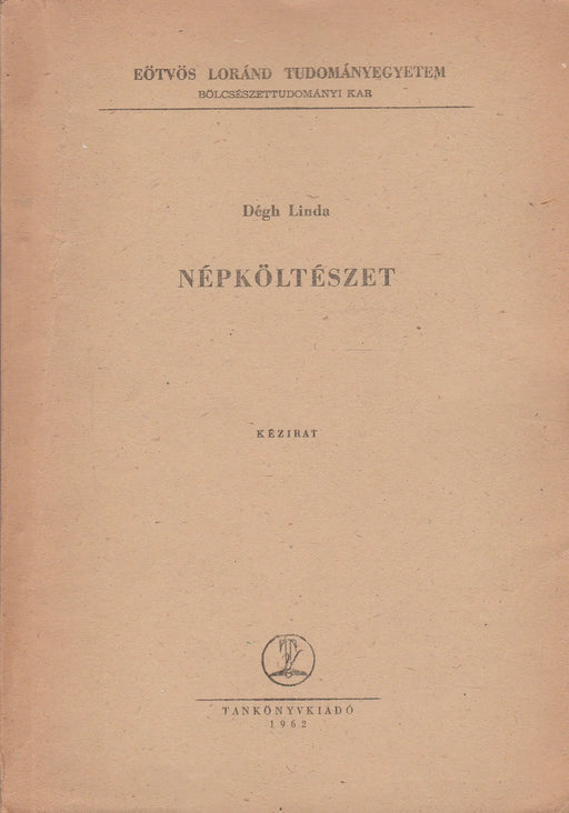Népköltészet - Oskola Antikvárium