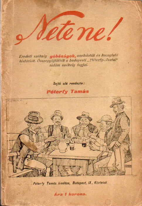 Nete ne! - Oskola Antikvárium