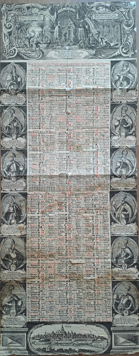 Neu und Alt Almanach Marci Freunde/auff das Jahr nach der Geburt Jesu Christi 1665. - Oskola Antikvárium
