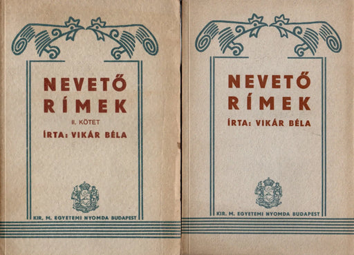 Nevető rímek I - II. - Oskola Antikvárium