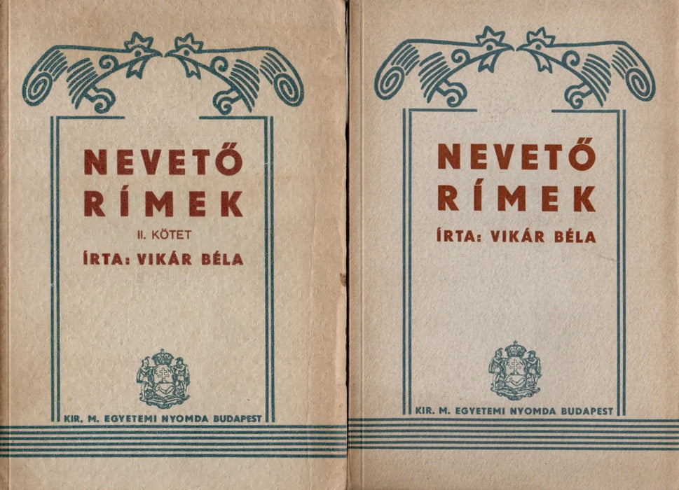Nevető rímek I - II. - Oskola Antikvárium
