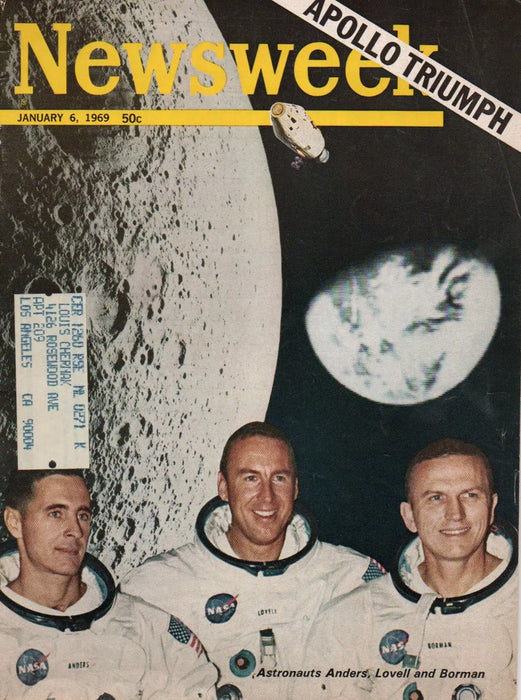 Newsweek 1969 - 1970 - Apollo Program (5 lapszám) - Oskola Antikvárium