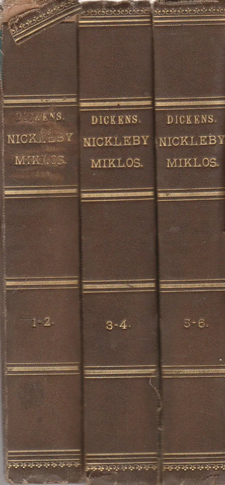 Nickleby Miklós és családjának élete és viszontagságai I - V. - Oskola Antikvárium