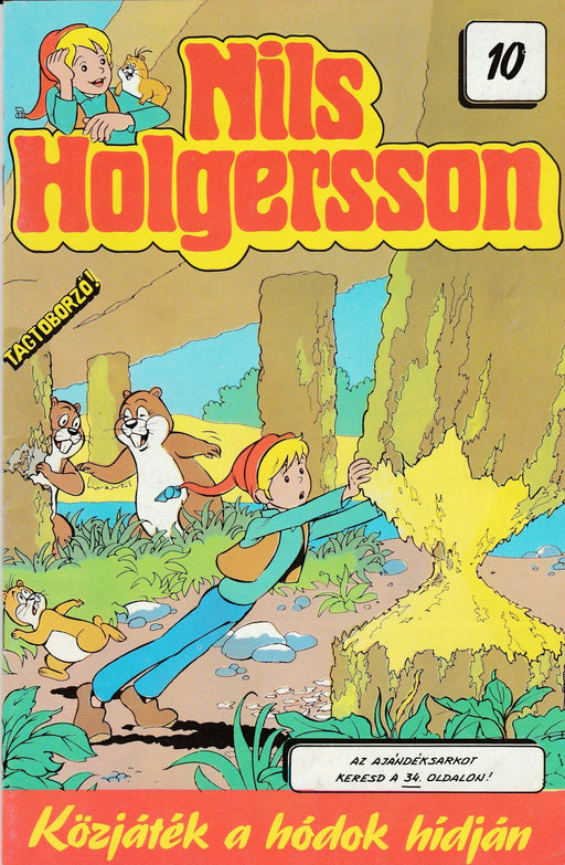 Nils Holgersson 10. - Közjáték a hódok hídján - Oskola Antikvárium