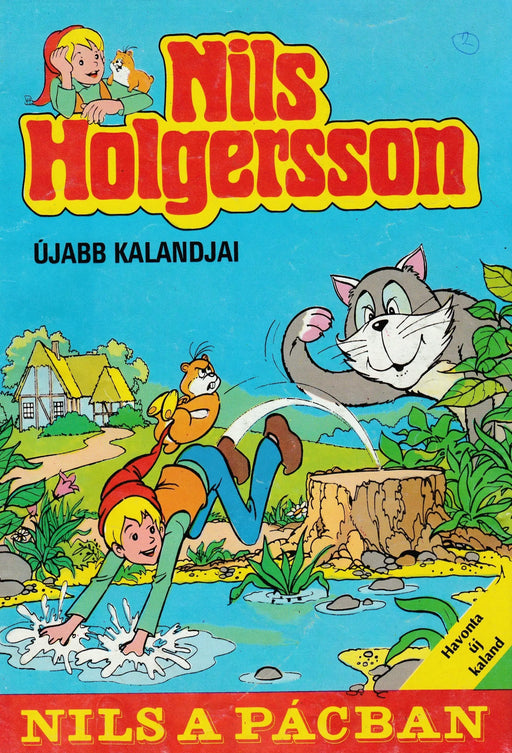 Nils Holgersson újabb kalandjai - Nils a pácban - Oskola Antikvárium