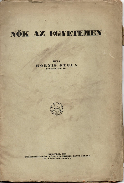 Nők az egyetemen - Oskola Antikvárium