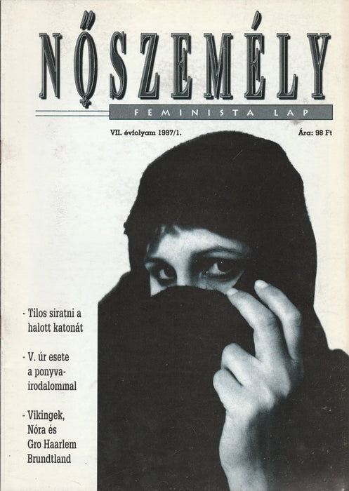 Nőszemély VII. évfolyam 1997/1. szám - Oskola Antikvárium