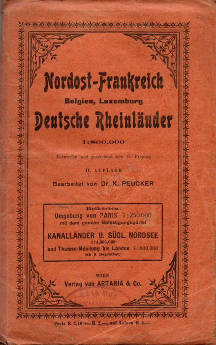 Nordost - Frankreich, Belgien, Luxemburg, Deutsche Rheinländer - Oskola Antikvárium