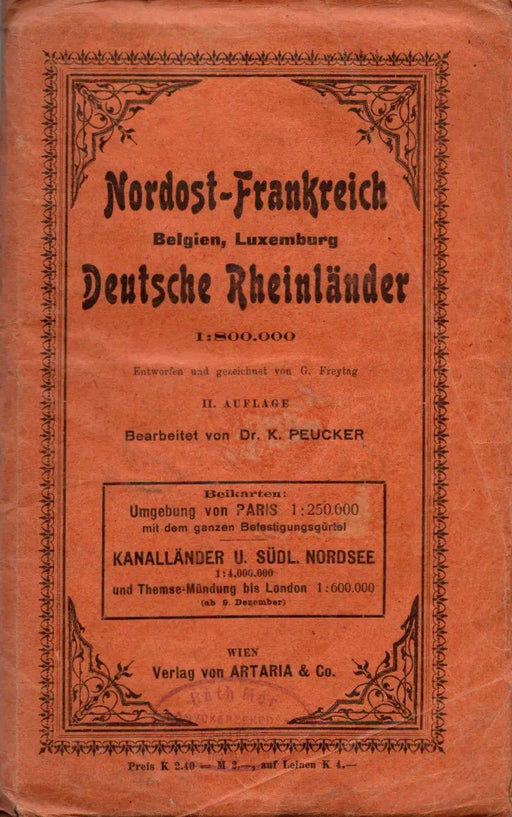 Nordost - Frankreich, Belgien, Luxemburg, Deutsche Rheinländer - Oskola Antikvárium