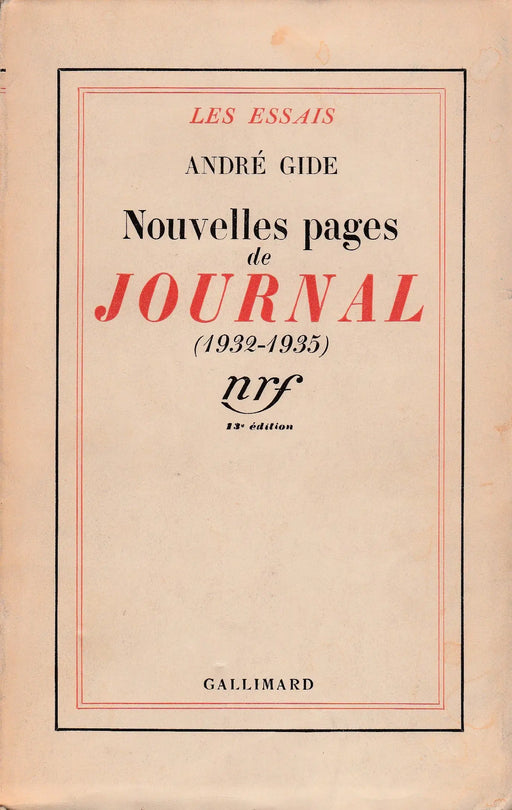 Nouvelles pages de journal - Oskola Antikvárium