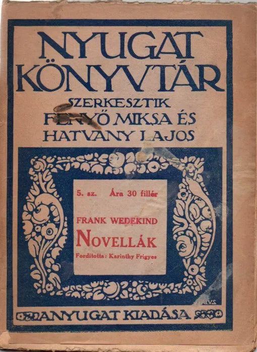 Novellák - Oskola Antikvárium