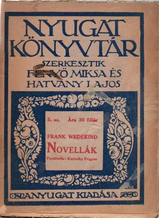 Novellák - Oskola Antikvárium