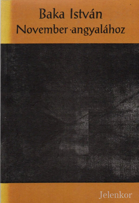 November angyalához - Oskola Antikvárium