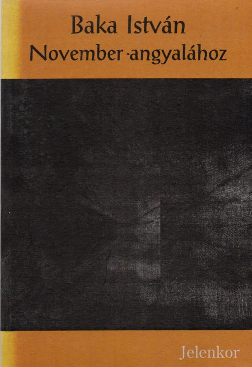November angyalához - Oskola Antikvárium