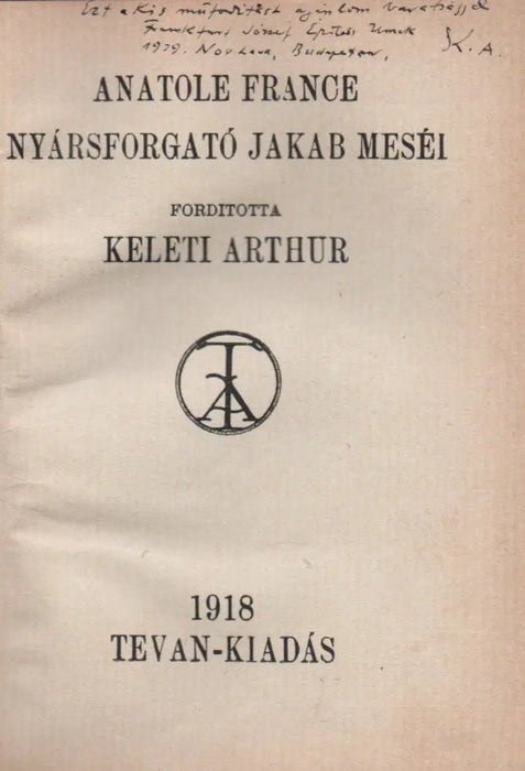 Nyársforgató Jakab meséi - Oskola Antikvárium