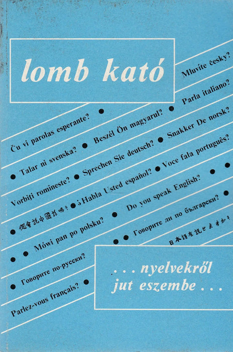 Nyelvekről jut eszembe... - Oskola Antikvárium
