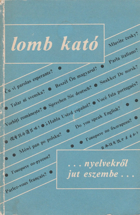 Nyelvekről jut eszembe... - Oskola Antikvárium