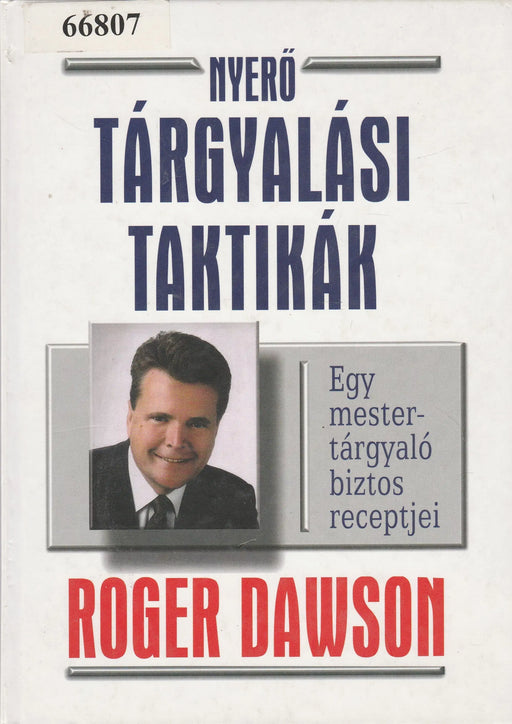 Nyerő tárgyalási taktikák - Oskola Antikvárium