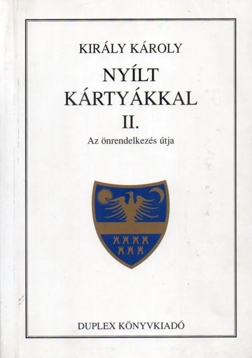 Nyílt kártyákkal II. - Oskola Antikvárium