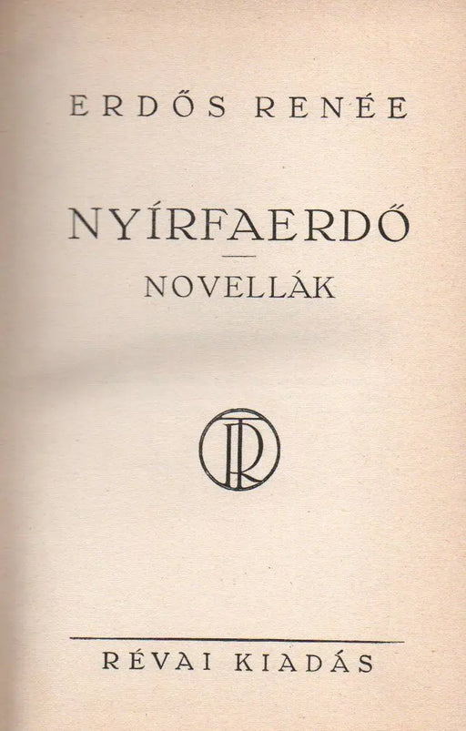 Nyírfaerdő - Oskola Antikvárium