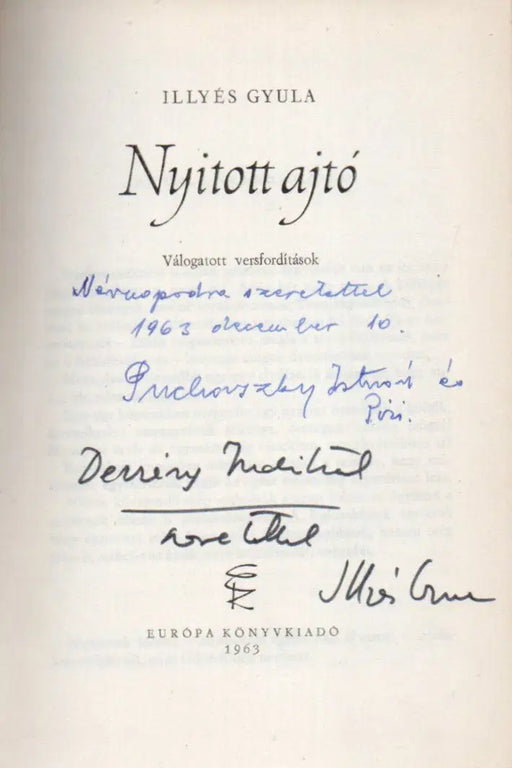 Nyitott ajtó - Oskola Antikvárium