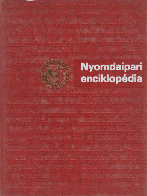 Nyomdaipari enciklopédia - Oskola Antikvárium