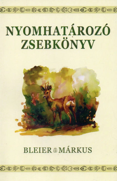 Nyomhatározó zsebkönyv - Oskola Antikvárium