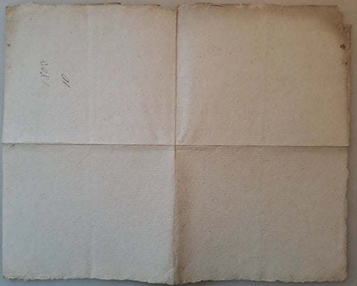 Nyugta, átvételi elismervény 1803 - ból - Oskola Antikvárium